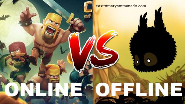 Perbedaan Game Online dan Game Offline
